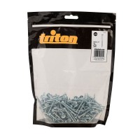 Triton TWSC8250250 Zinc Pocket-Hole Screws Washer Head Coarse 8 x 2-1/2\" 250pk was 19.95 £12.59